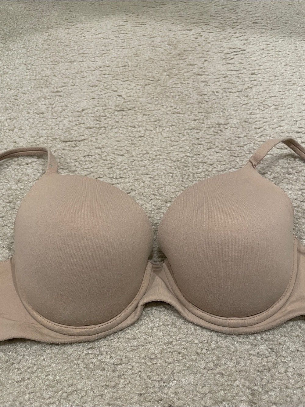 Preowned Soma Smooth T-Shirt Nude Bra 32D - Picture 3 of 10